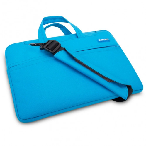 POFOKO Sac portable portatif portable portable 12 pouces pour ordinateur portable (bleu) SP003L-08