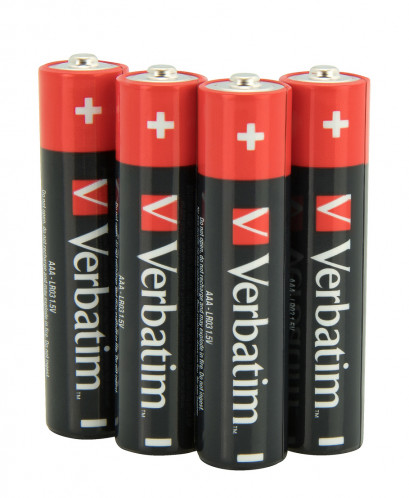1x10 Verbatim Alkaline Batterie Micro AAA LR 03 49874 495420-00
