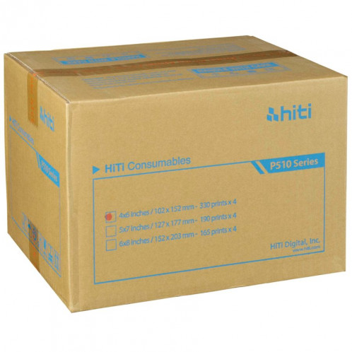 HiTi Print Kit 510 10x15 cm 4x 330 imprimés 430152-02