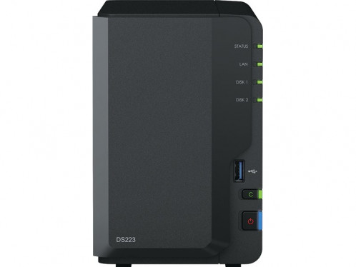 DS223 12To Synology Serveur NAS avec disques durs 2x6To NASSYN0626N-04