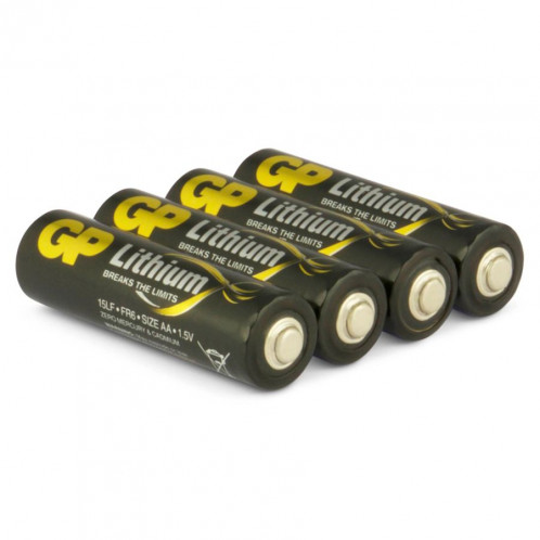 1x4 GP Lithium Mignon 1,5V AA 07015LF-C 426484-06