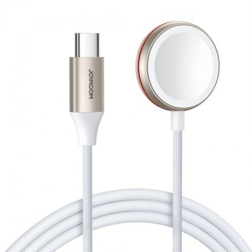 Joyroom Wireless Apple Watch Charger All Series with Type-C cable 1.2m, 3.5W, White (S-IW011) DO587160-02