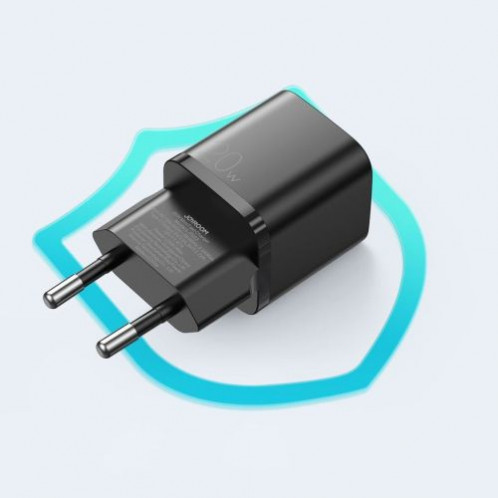 Joyroom Travel Charger Type-C, QC 3.0, PD 3.0, AFC, 20W, EU Black (L-P202) DO505587-07
