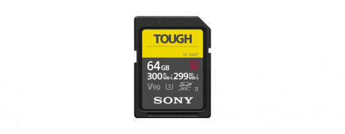 Sony SDXC G Tough series 64GB Class UHS-II 10 U3 V90 403370-03