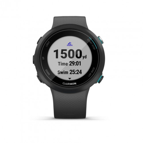 Garmin Swim 2 GPS-Montre de natation gris foncé/argent 504114-06