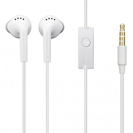 Samsung EHS61ASFBE Écouteurs Intra-Auriculaire Prise Jack 3.5 Télécommande Blanc (En vrac) 011822-01