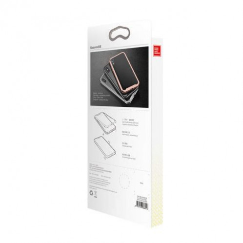 Baseus iPhone Xr case Magnetite hardware Silver (WIAPIPH61-CS0S) DA030781-07