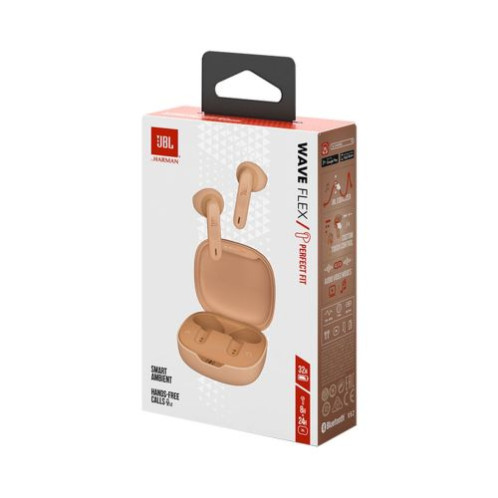 JBL Wave Flex TWS Bluetooth Wireless In-Ear Earbuds Beige EU DB3500597-03