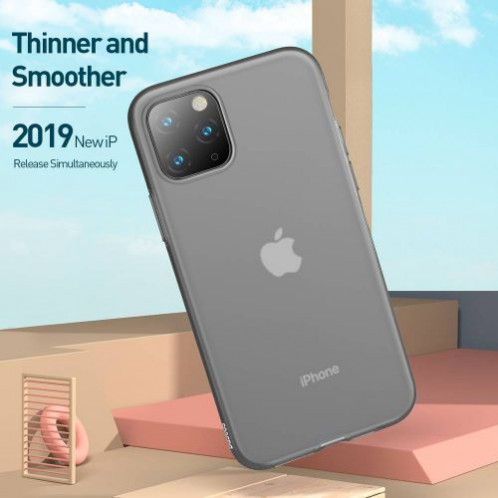 Baseus iPhone 11 Pro Max case Jelly Liquid Silica Gel Protective Transparent Black (WIAPIPH65S-GD01) DA021398-012