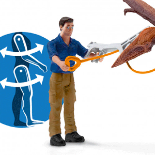 Schleich Dinosaures 41467 Poursuite Jetpack 607070-015