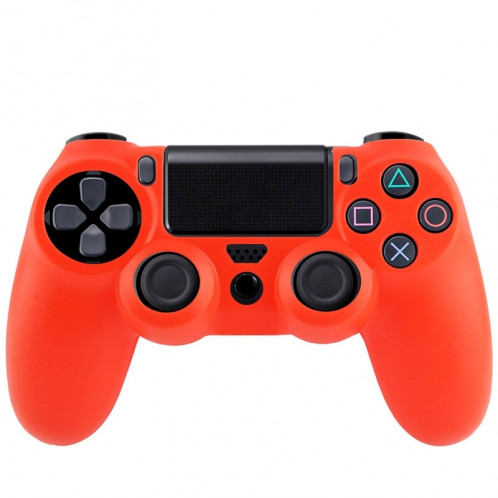 Étui flexible en silicone pour Sony PS4 Game Controller (Rouge) S0001R-00