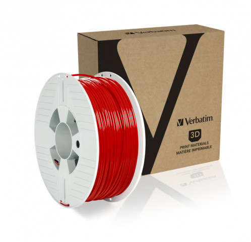 Verbatim 3D Printer Filament PLA 2,85 mm 1 kg rouge 526150-03