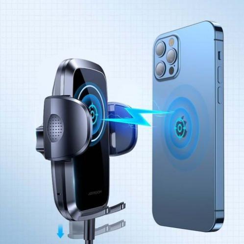 Joyroom Car Mount Wireless Charger (Air Outlet Version) 4.5 6.8 inch, 15W, Black (JR-ZS241-AIR) DO1096408-08