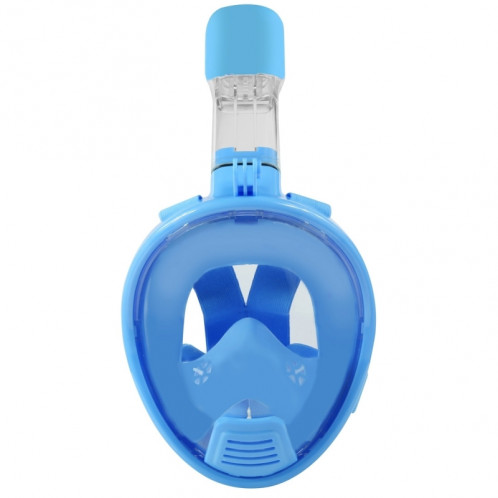Équipement de plongée pour enfants Full Face Design Masque de plongée pour GoPro HERO4 / 3 + / 3/2/1 (Bleu) S0321L-05