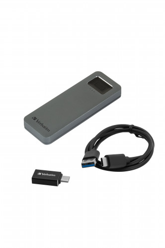 Verbatim Fingerprint Secure SSD USB 3.2 Gen 1 USB-C 2,5 1TB 657981-016