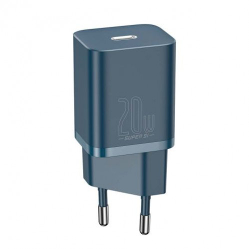 Baseus Travel Charger set Super Si 1C PD Fast charger 20W Blue EU (CCSUP-B03) DA69239-013