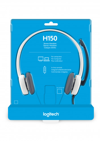 Logitech H 150 Stereo écouteurs nuage blanc 591199-00