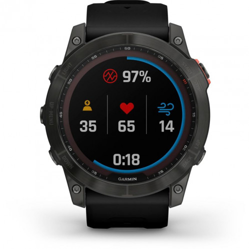 Garmin fenix 7X solaire noir/gris 703166-06