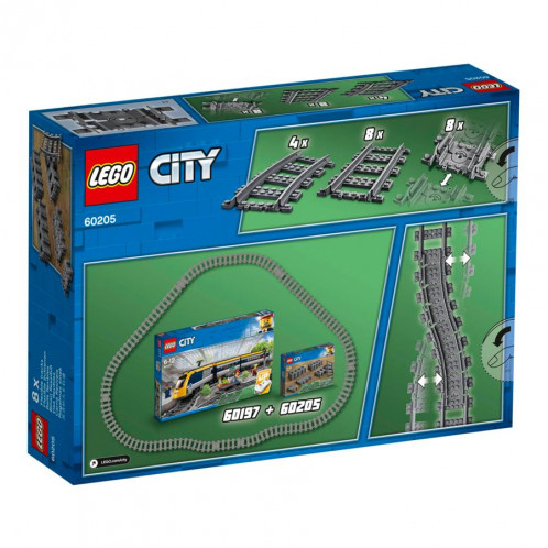 LEGO City 60205 Pack de rails 364457-06