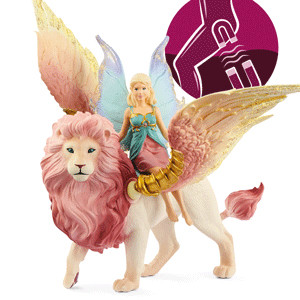 Schleich bayala 70714 Elfe à dos de lion ailé 607322-010