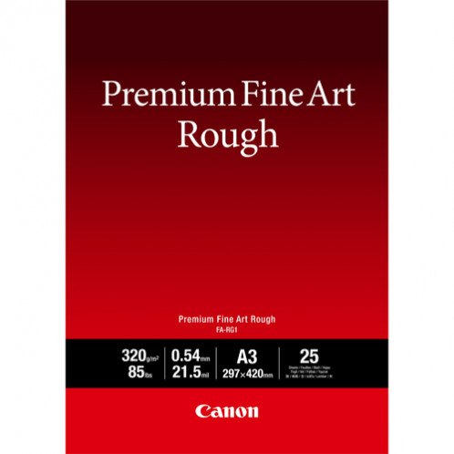 Canon FA-RG 1 Premium Fine Art Rough A 3, 25 feuilles, 320 g 568878-02