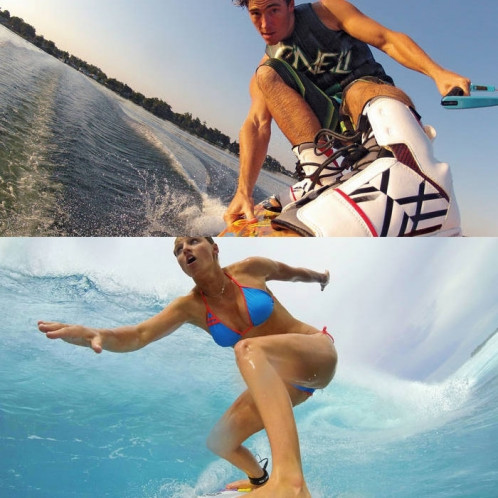 TMC 10 articles Set de planche de surf Snowboard Board Mount pour GoPro Hero 4 / 3+ / 3/2/1 (vert) ST264G3-06