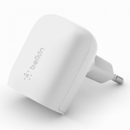 Belkin BOOST Chargeur USB-C 20W PD+PPS, blanc WCA006vfWH 776064-06