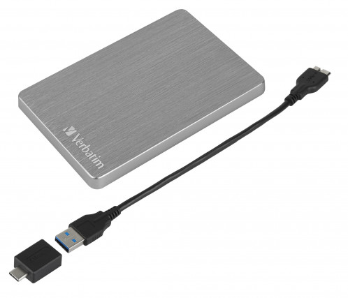 Verbatim Store n Go 2,5 ALU 1TB USB 3.2 Gen 1 gris sidéral 53662 564622-08