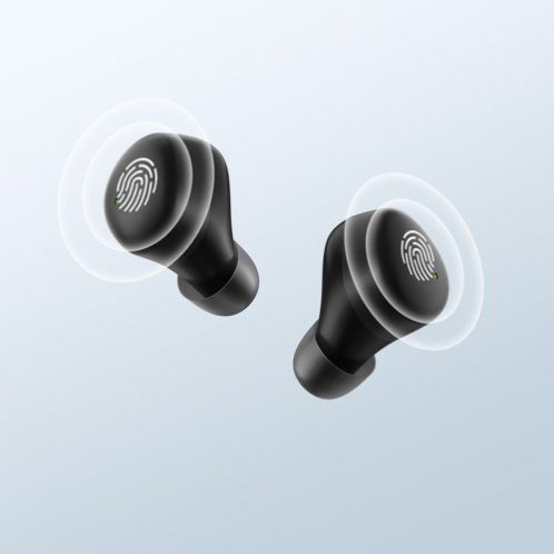 Joyroom Earphone Bluetooth True Wireless BT 5.1 TWS, AAC, SBC, TWS, HSP, HFP, A2DP, AVRCP, Black (JR-TL1-PRO) DO1113520-08
