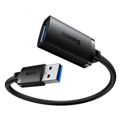 Baseus AirJoy Series USB 3.0 Extension cable 1m, Black (B00631103111-00) DA315730-04