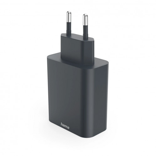 Hama Chargeur rapide PD 65W 2xUSB-C/1xUSB-A,anthracite 86445 140921-06