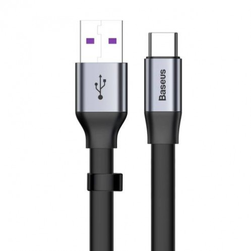 Baseus Type-C Simple HW Quick Charge Charging Data Cable 40W 5A 23cm Gray (CATMBJ-BG1) DA209230-09