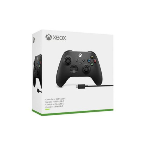 Microsoft XBOX Series X/S Wireless Controller Gamepad with Type-C cable (2.7m) Black EU DI3890116-01