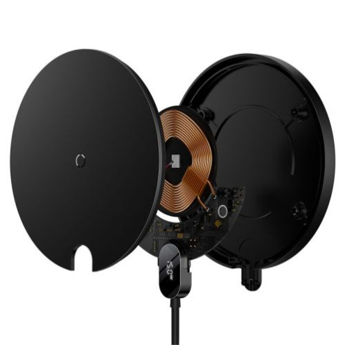 Baseus Wireless Charger Gen 2 Digital LED Display, 15W, Black (CCED000001) DA991903-017