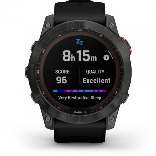 Garmin fenix 7X solaire noir/gris 703166-06