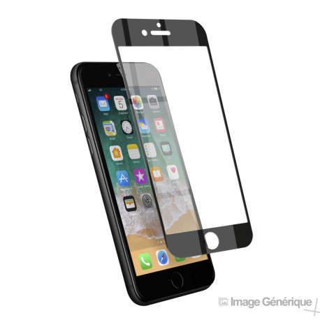 Verre Trempé 6D pour iPhone 7 / 8 / SE 2020 / SE 2022 (9H 0,2 mm) Blister 162824-01