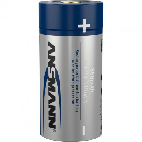 Ansmann 16340 Li-Ion Akku 850mAh 3,6V Entrée micro-USB 1300-0015 690748-06