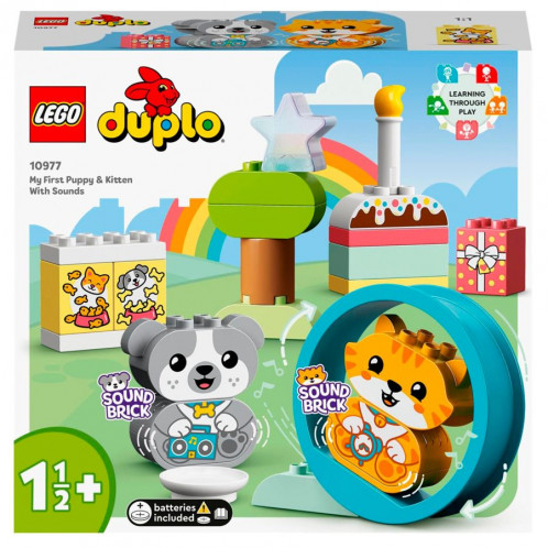 LEGO Duplo 10977 Mes 1ers chiot et chaton 746125-06