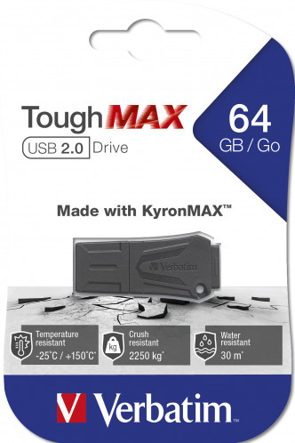 Verbatim ToughMAX USB 2.0 64GB 368692-05