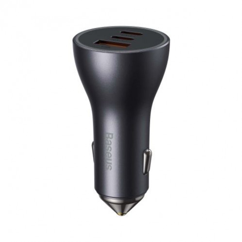 Baseus Car Charger Golden Contactor Pro C+C+U 65W Dark Gray (CGJP010013) DA106338-020