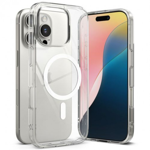 Ringke iPhone 16 Pro Max Case Fusion Magnetic Clear DI750530-01
