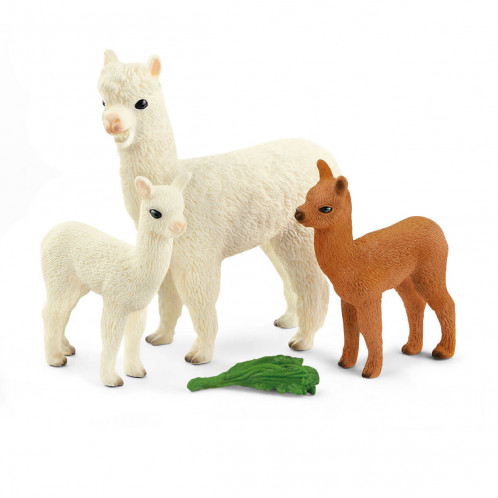 Schleich Animaux sauvages 42544 Famille d'alpagas 607308-06