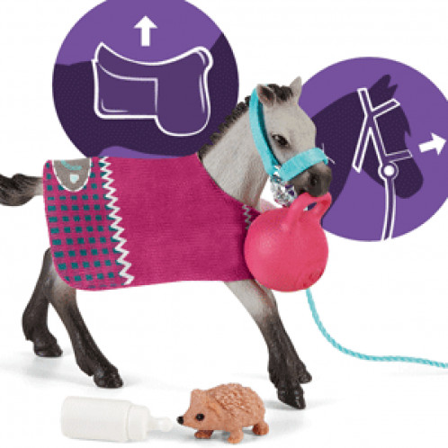 Schleich Club hippique 42534 Poulain joueur 607287-010