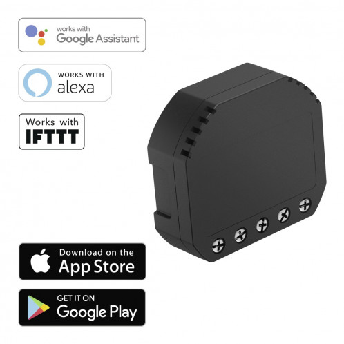 Hama Interrupteur WiFi pour Lampes/Prises encastrées 545386-04