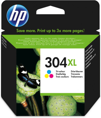 HP N9K07AE 3 couleurs n° 304 XL 233970-02