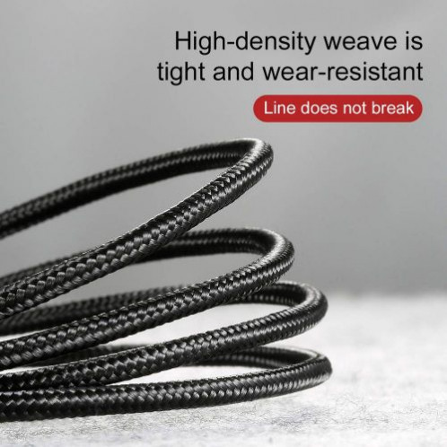 Baseus Type-C Cafule cable 2A, 3m Gray/Black (CATKLF-UG1) DA338609-016
