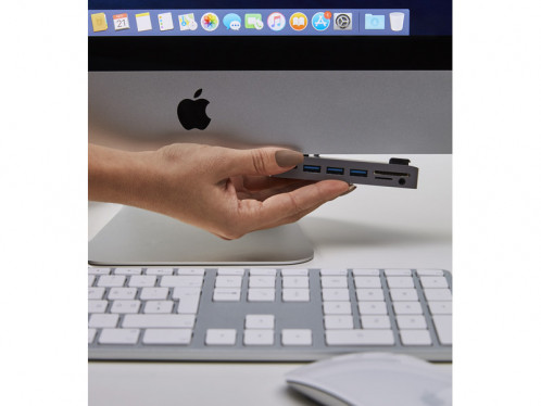 LMP USB-C Attach Dock Pro Gris Sidéral Dock USB-C 10 ports pour iMac ADPLMP0021-04
