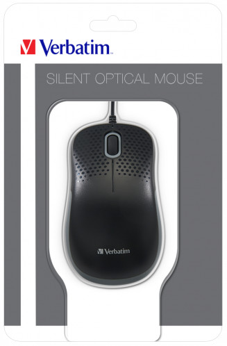 Verbatim Silent Optical souris noir 49024 625760-06