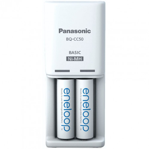 Panasonic Eneloop Compact Charg. BW-CC50 incl. 2xAA K-KJ50MCD20E 762771-04