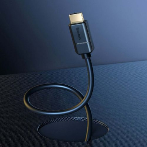 Baseus Video Cable High definition Series HDMI To HDMI 4K 30 Hz, 3D HDR, 18 Gbps, 8 m black (CAKGQ-E01) DA981683-011